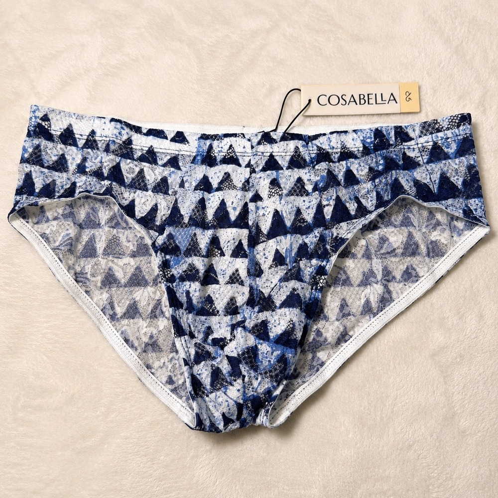 COSABELLA NSN Printed Comfort Micro Brief Mini Jazzy‎ Jef - Size M / NWT